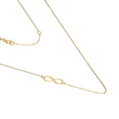 Colier aur 14K cu infinit DiAmanti ALC191G14K-AS